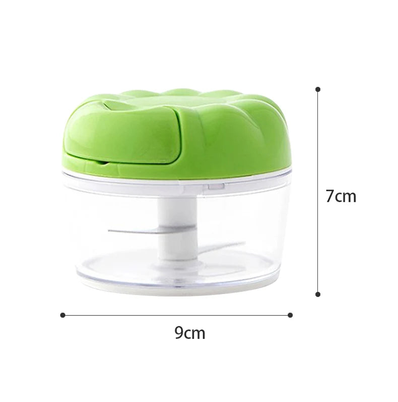 Mini Food Mixers Multi-function Garlic Grinding Chopper Food Vegetables Cutter Meat Grinders Home Kitchen Manual Garlic Press