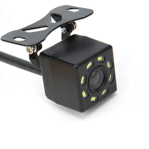 Hippcron Car Rear View Camera 8 LED Night Vision Reversing Auto Parking Monitor CCD Waterproof HD Video