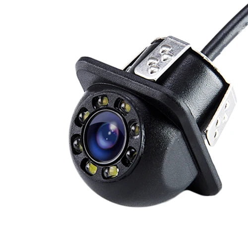 Hippcron Car Rear View Camera 8 LED Night Vision Reversing Auto Parking Monitor CCD Waterproof HD Video