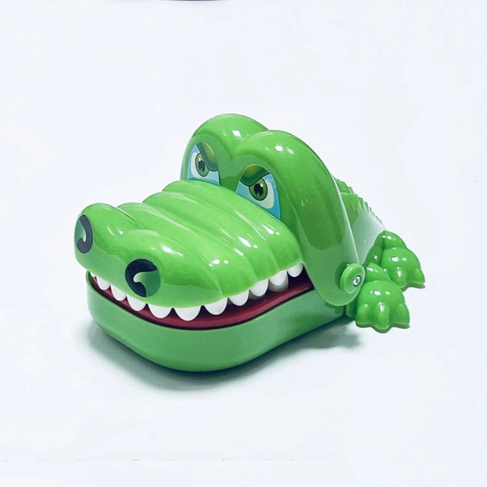 Crocodile Teeth Toys Children's Crocodile Bites Fingers Reaction Training Novelty Children's Lucky Game Trick Decompression Toy