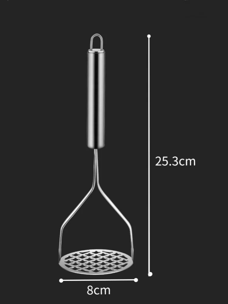 Kitchen Gadget Creative Mud Press Masher Puree Juice Maker Stainless Steel Potatoes Crusher Pusher Fruit Tools Cocina Cozinha