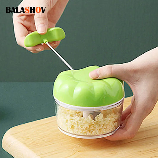 Mini Food Mixers Multi-function Garlic Grinding Chopper Food Vegetables Cutter Meat Grinders Home Kitchen Manual Garlic Press