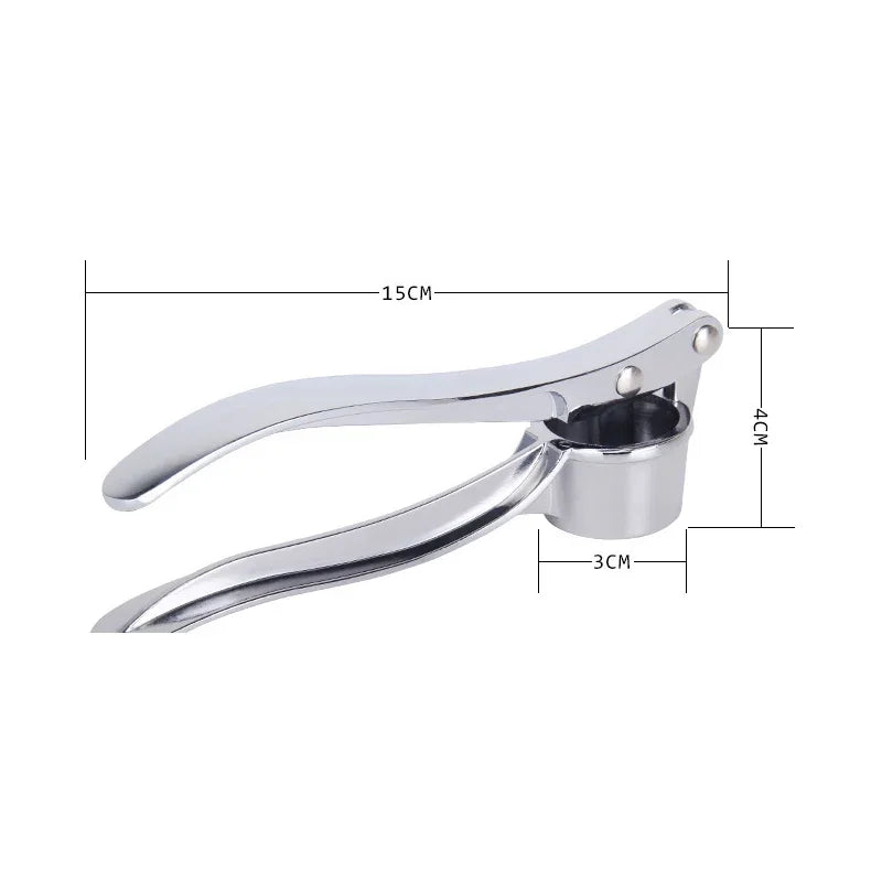 Kitchen Stainless Steel Garlic Smasher Squeezer Manual Press Grinding Tool Kitchen Accessories Kitchen Gadgets and Accessories