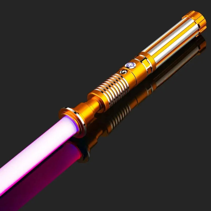 RGB Metal Lightsaber Laser Sword 16 Colores Sabre De Luz Light Stick Rave Cosplay Led Flashing Weapon Cool Toys