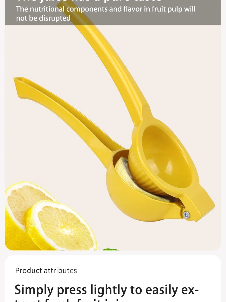 Home Manual Lemon Squeezer Aluminum Alloy Hand Pressed Orange Fruit Juicer Portable Practical Kitchen Tools Mini Blender