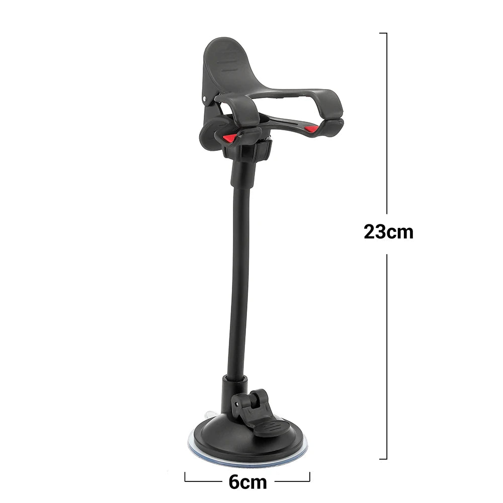 360° Rotating Car Phone Holder Universal Windshield Dashboard Mount Cellphone Stand  GPS Phone Flexible Bracket Auto Accessories