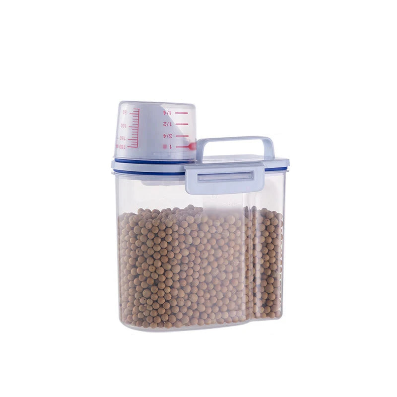 Premium Pet Food Storage Container with Airtight Seal - Durable, Large Capacity, Easy Clean & Stylish Design for Dogs & Cats