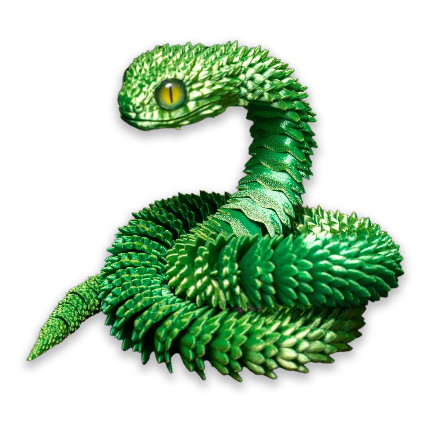 3D Printed Snake Movable Joint Simulation Snake Figurine Creative Home Office Desktop Ornament 2025 New Year Gifts Crafts Gift