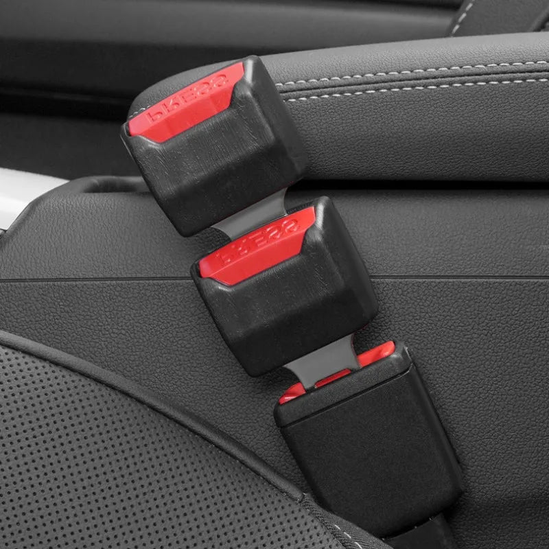 2PCS Car Seat Belt Clip Extension Plug Car Safety Seat Lock Buckle Seatbelt Clip Extender Converter Baby Car Seat Accessories