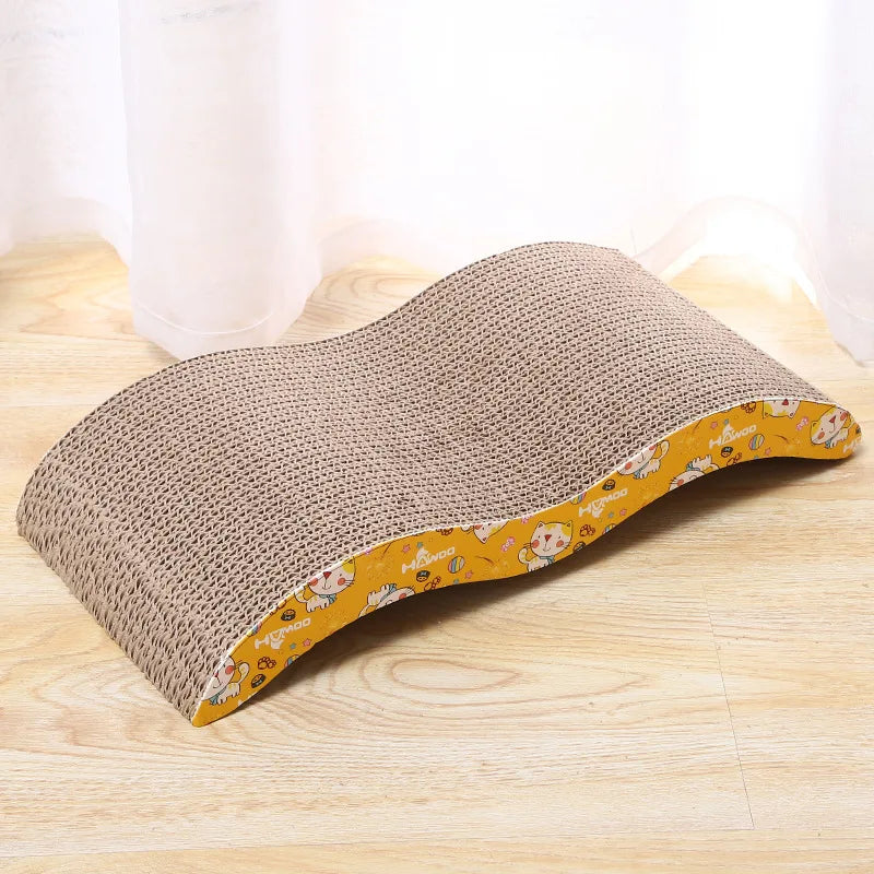 Cat Toys cat scraper sharpening claw cardboard corrugated board scratch-resistant cat scratch board Cat toy sofa cushion bed