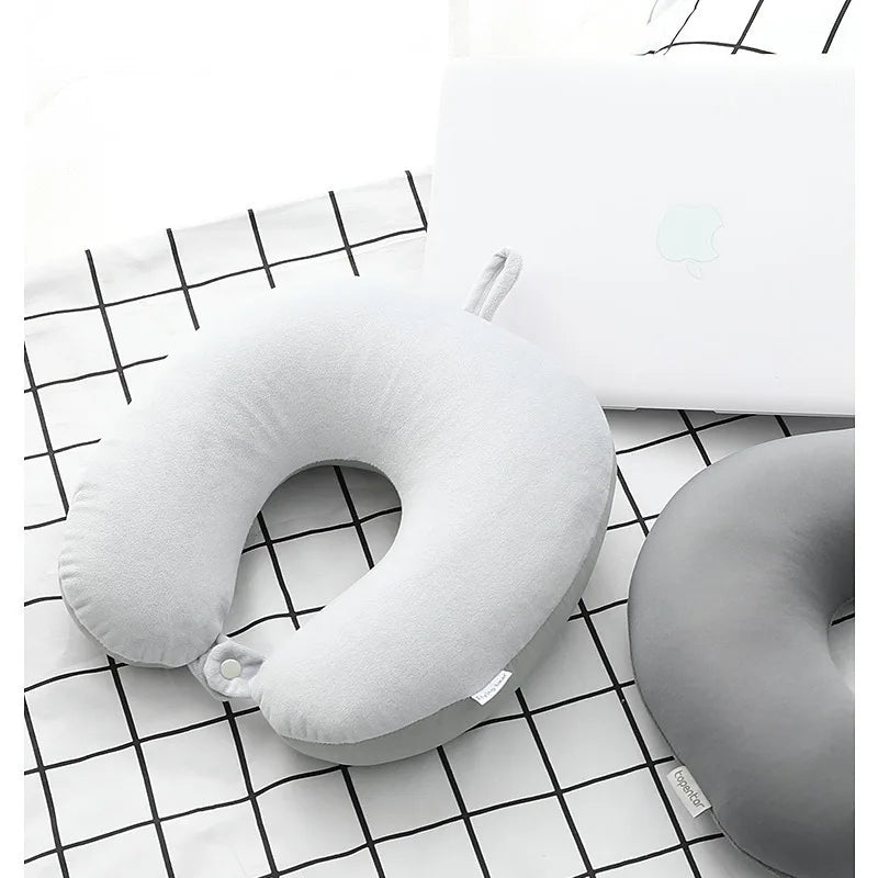 Ushaped pillow foam Particles slow rebound filler Outdoor Travel Airplane Car Nap Neck pillow Neck pillow home and garden pillow