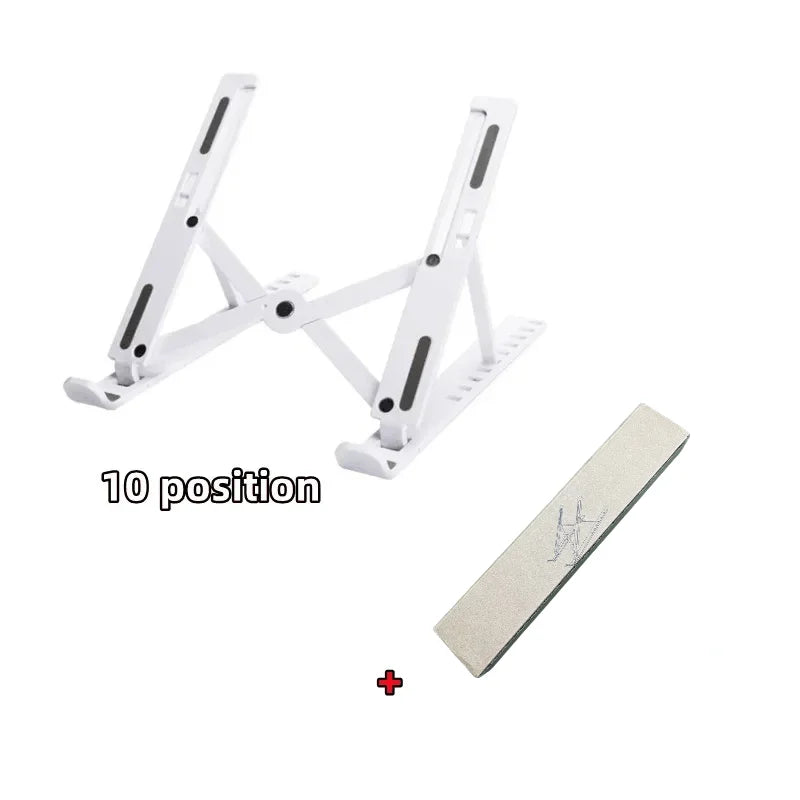 Portable Laptop Stand 7/10 Gears Foldable ABS Tablet for Macbook Apple  Air Pro Lenovo Samsung Bracket Universal Pad PC Holder