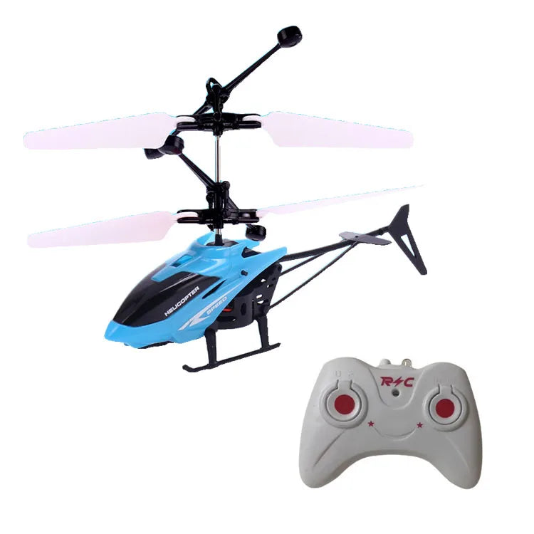 Rechargeable Mini RC Drone Remote Safe Fall-resistant RC Helicopters Drone Children Toys