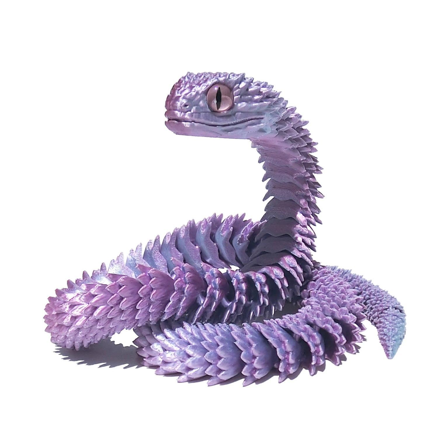 3D Printed Snake Movable Joint Simulation Snake Figurine Creative Home Office Desktop Ornament 2025 New Year Gifts Crafts Gift