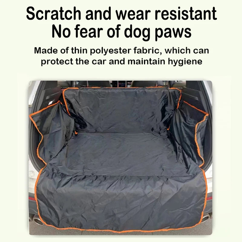 SUV Cargo Liner - Waterproof Trunk Seat Cover for Back Cargo Area, Universal Fit